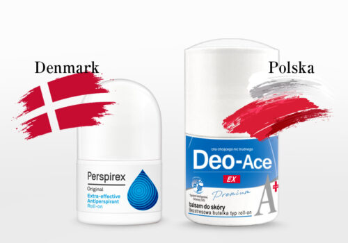 What is the difference between DeoAce and Perspirex?